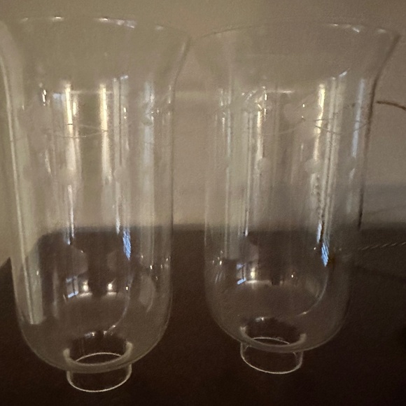 Clear Candle Chimneys - Picture 1 of 4